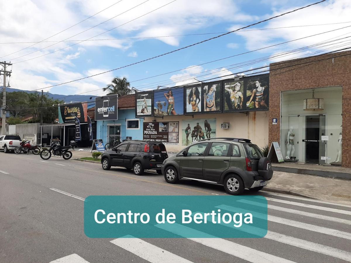 Pousada Praia Cia, Piscina, Centro, Estacionamento, Wifi, Saida Ate As 16H Bertioga Dış mekan fotoğraf